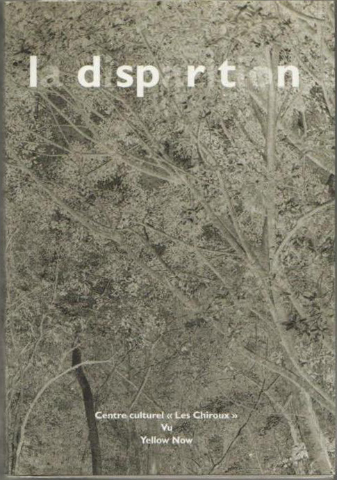 Catalogue La disparition Couverture texte Benedicte Merlan